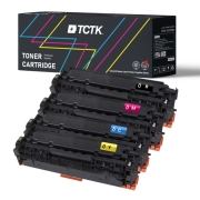 Kompatibilna zamjena za Višepakiranje (4) Toneri CMYK (Cijan/Magenta/Žuta/Crna) Kompatibilno s HP Color laserJet, Laserjet - Zamjenjuje 304A (CC531A) / 305A (CE411A) / 312A (CF381A) / CRG-718 (2660B002)